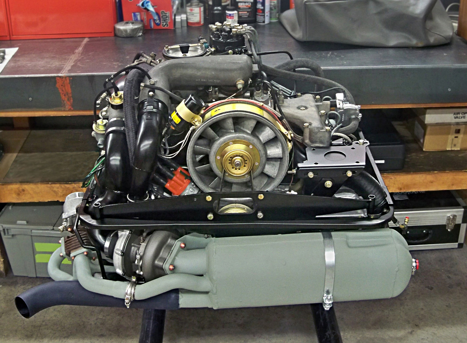 1976 Porsche 3.0 Turbo Carrera Restoration Engine Build
